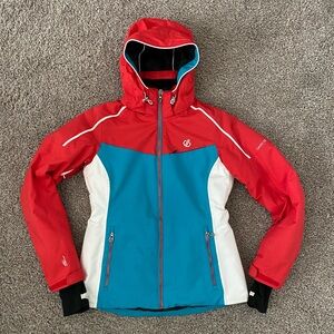 DARE2B Red and Blue Insulated Ski Jacket Women’s Small 6